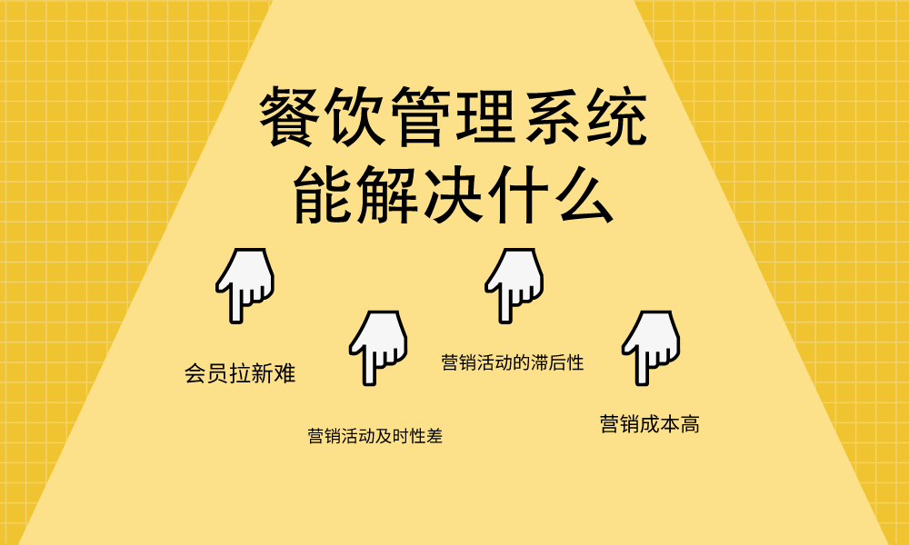 餐饮管理系统,重新定义品牌,会员,营销